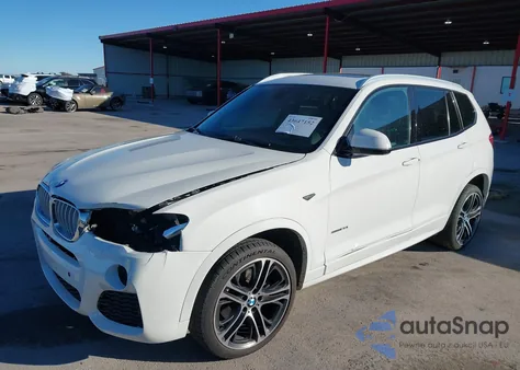 2017 BMW X3 Sdrive28I z USA, uszkodzony, nr VIN 5UXWZ7C34H0X41941